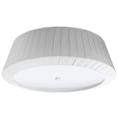 Florencia Flush Beige Ceiling Shade - Small